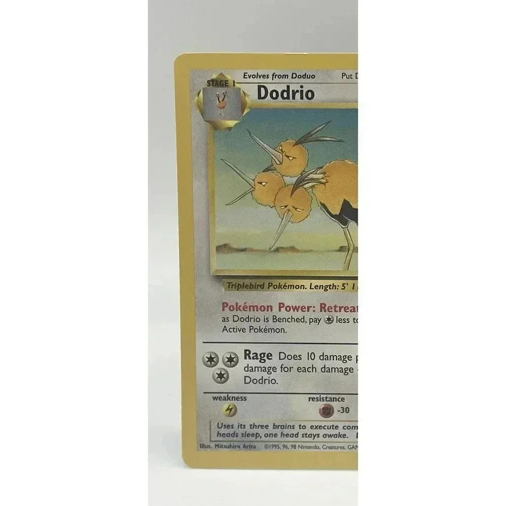 Pokémon Dodrio Jungle‎ 34/64 Regular Unlimited Uncommon Non Holo Vintage 1999 LP - Picture 2 of 6
